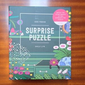 Galison 1000 Piece Surprise Puzzle - Shelf Life